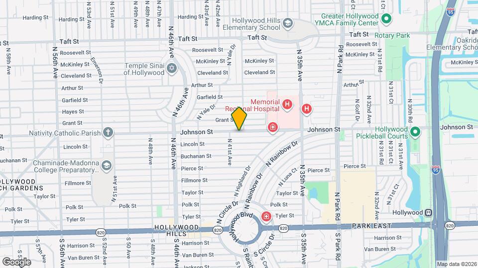 4010 Johnson St Map and Location Details