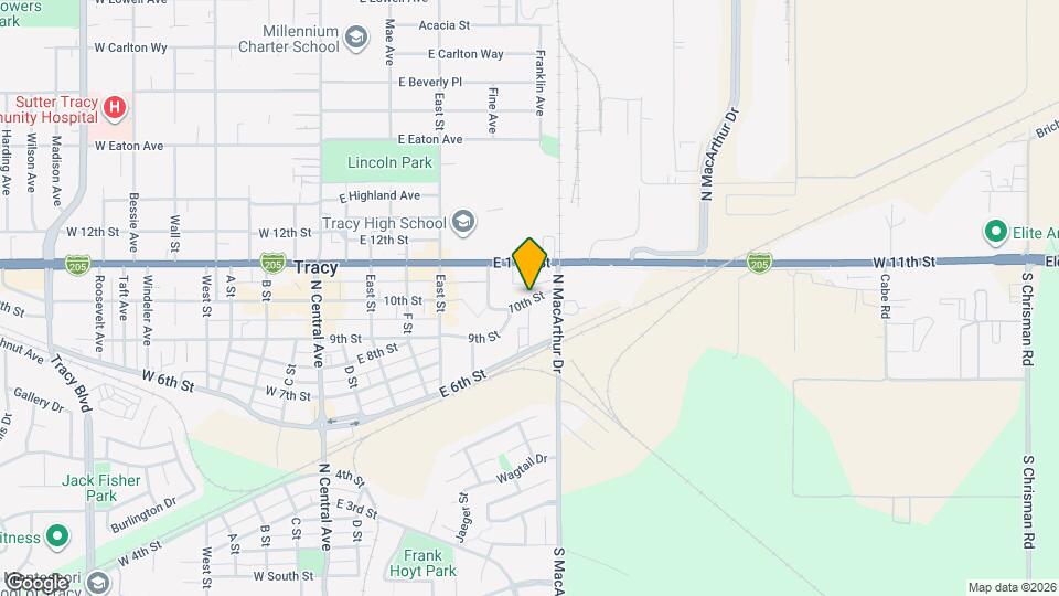 509 10th St Map and Location Details