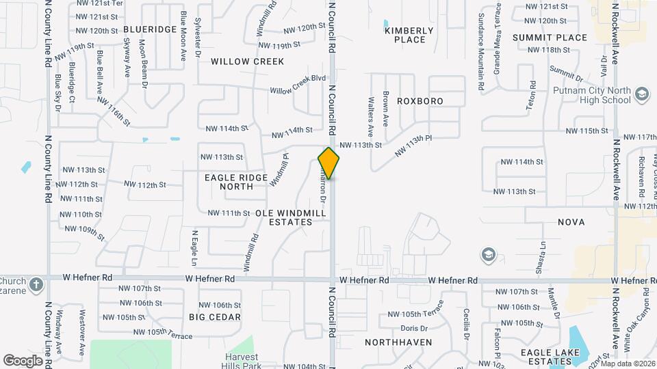 11240 Cimarron Dr Map and Location Details