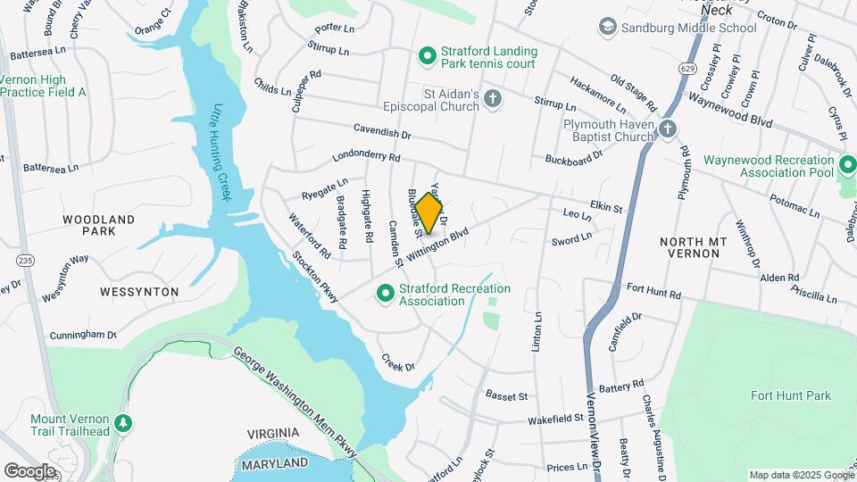 2230 Wittington Blvd Map and Location Details
