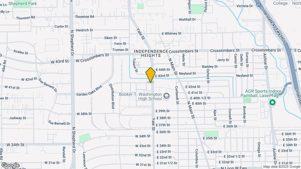 4127 Yale St Map and Location Details