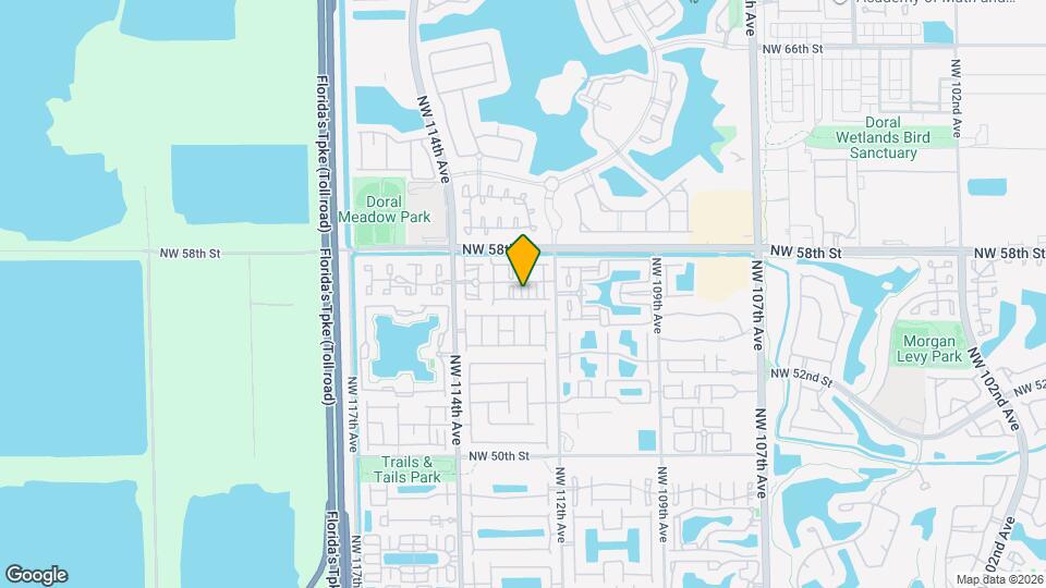 5614 NW 112th Pl Map and Location Details