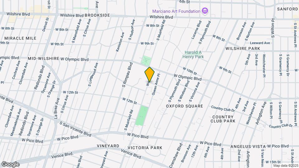 1130 West Blvd Mapa y Detalles de la Ubicación