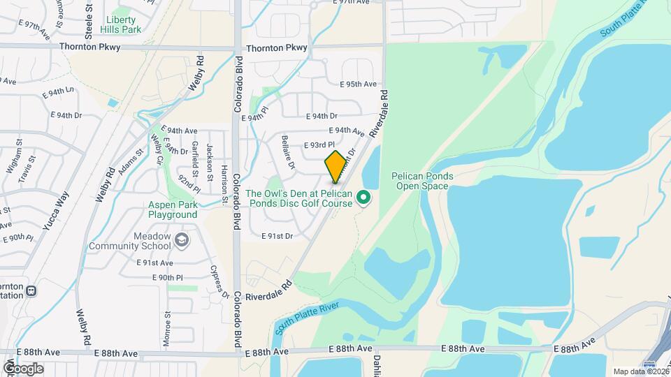 9276 Clermont Dr Mapa y Detalles de la Ubicación