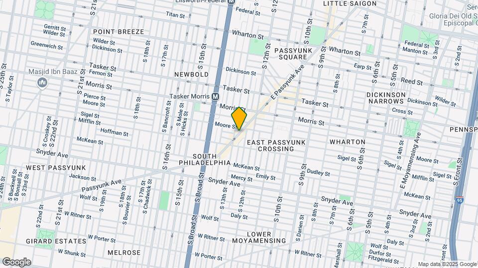 1845 E Passyunk Ave Map and Location Details