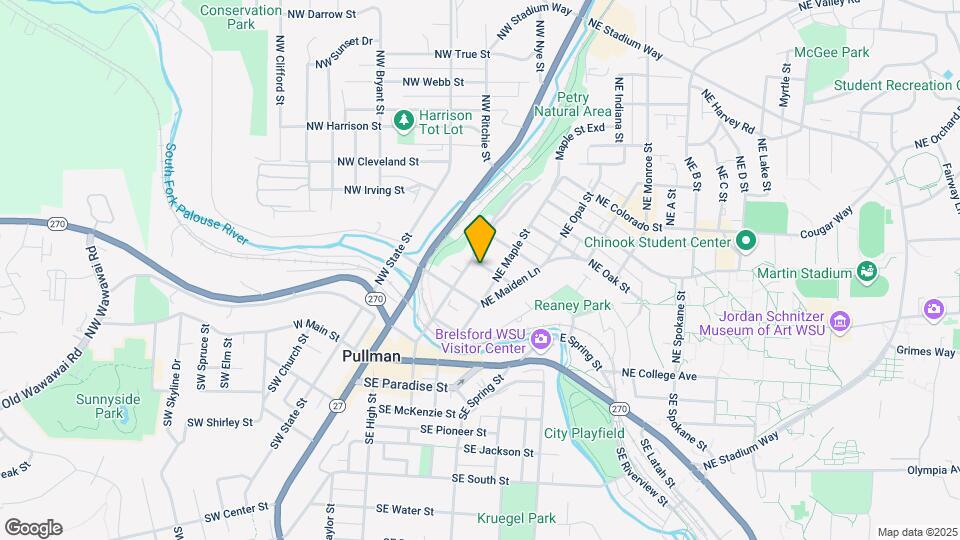 315 NE Spaulding St, Unit 315 NE Spaulding Lower Map and Location Details