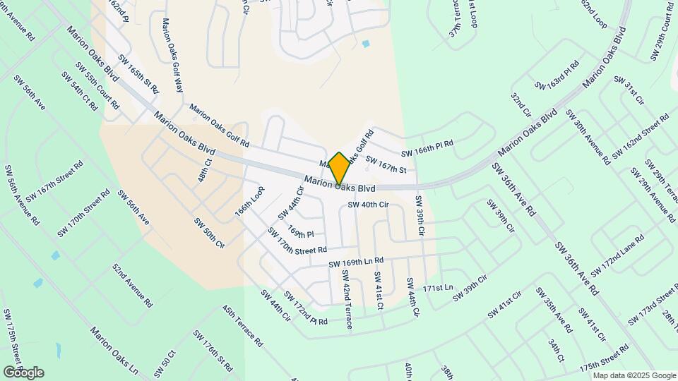 489 Marion Oaks Blvd Map and Location Details