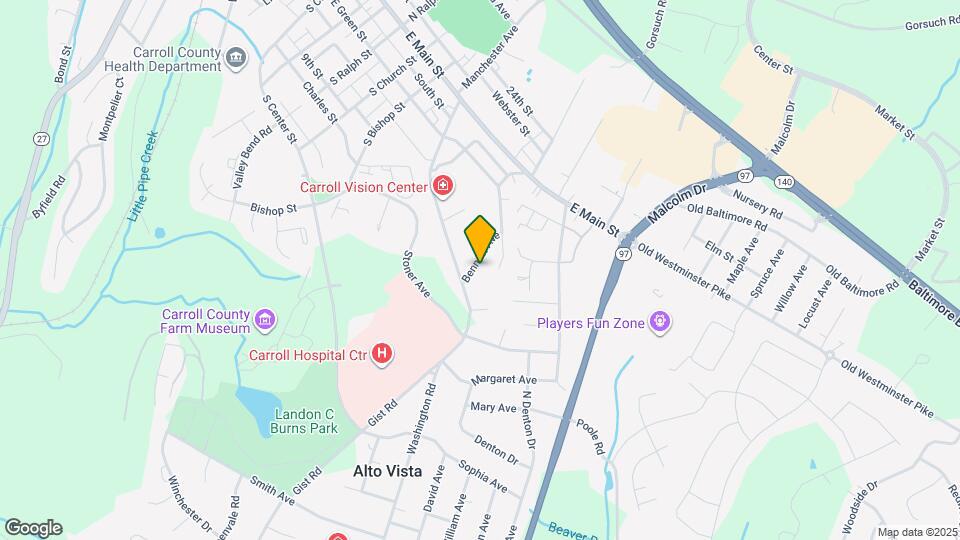 43 Bennett Ave Map and Location Details