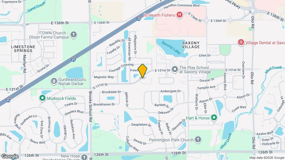 12897 E 131st St Map and Location Details