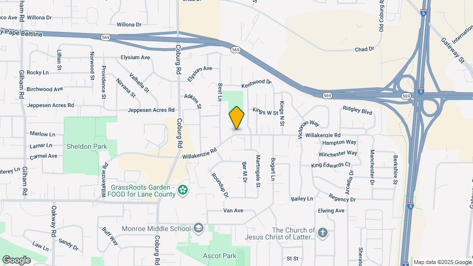 Willakenzie Crossing Mapa y Detalles de la Ubicación