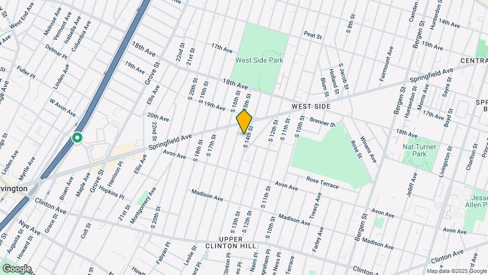 719 S 14th St Map and Location Details