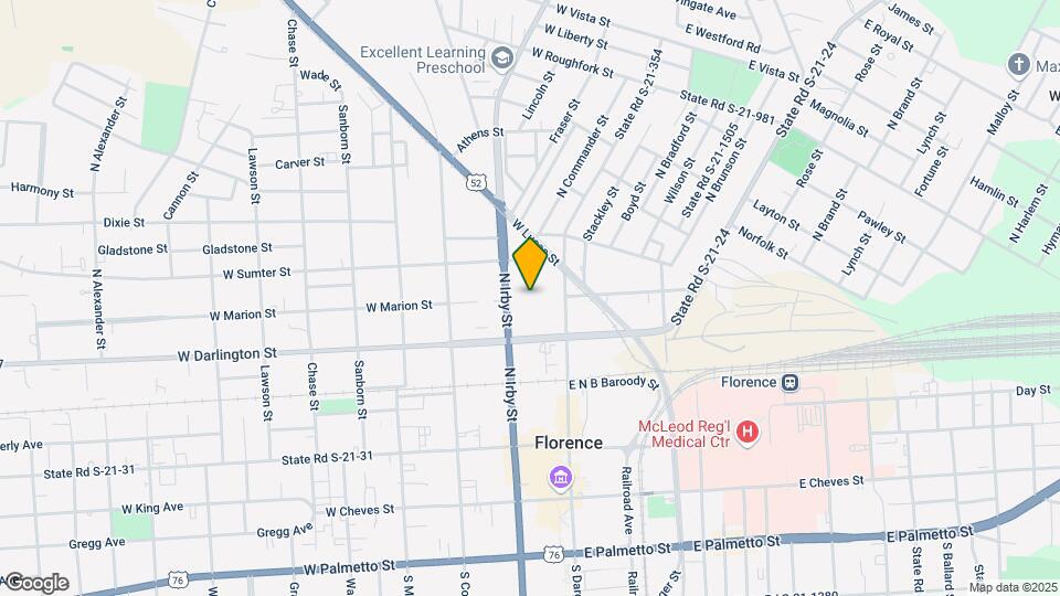 360 N Irby St Map and Location Details