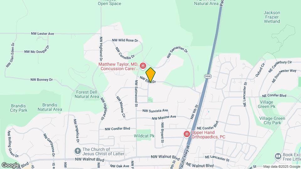 3517 NW Coronado St Map and Location Details