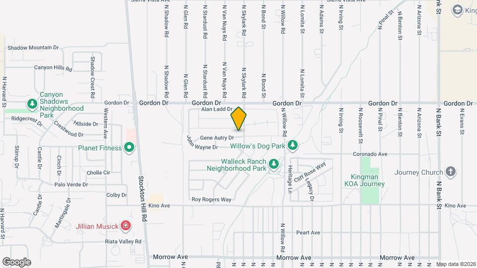 2077 Gene Autry Dr Map and Location Details