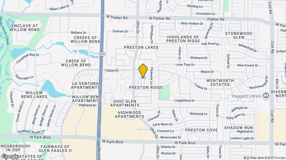 2621 Pine Springs Dr Map and Location Details