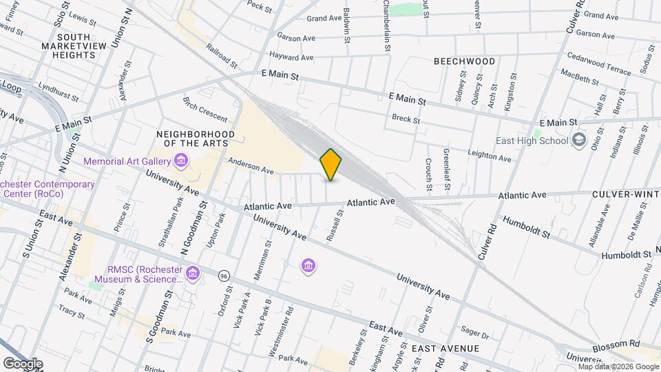 250 Anderson Ave Map and Location Details