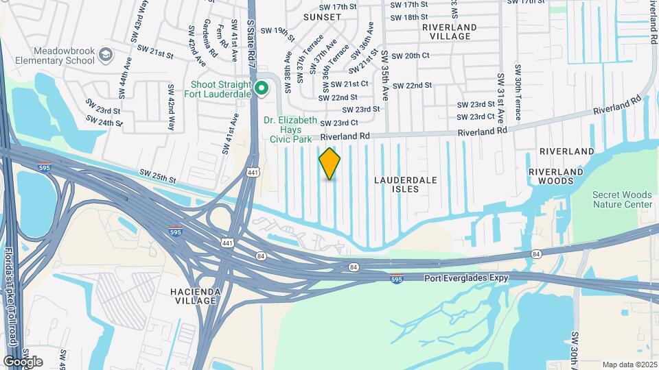 2530 Okeechobee Ln Map and Location Details