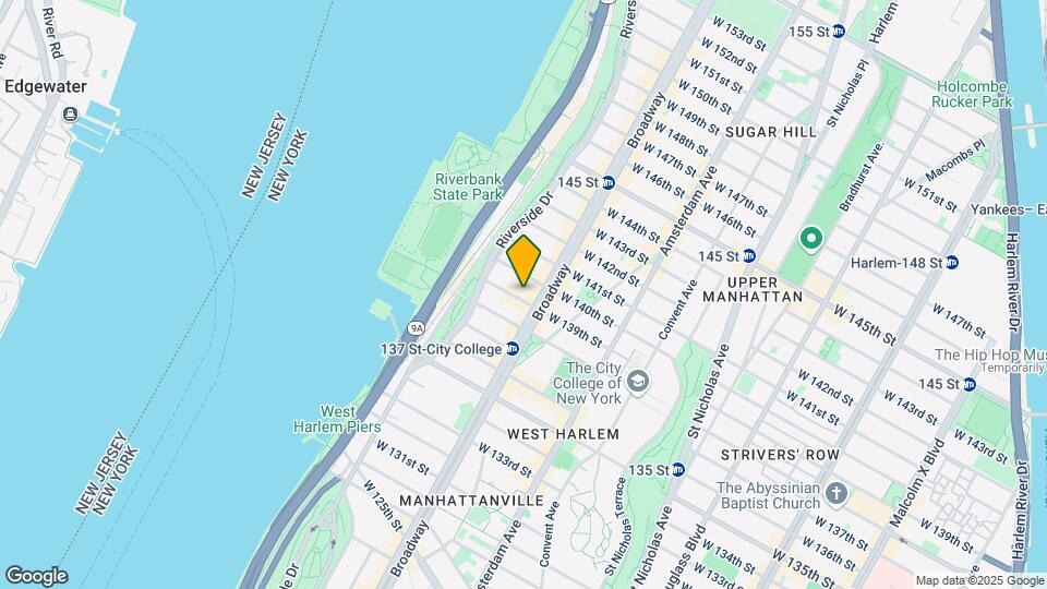 603 W 139th St Map and Location Details