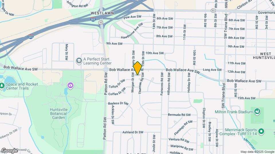 2804 Thurman Cir SW Map and Location Details