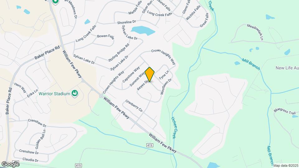 733 Keyes Dr Map and Location Details