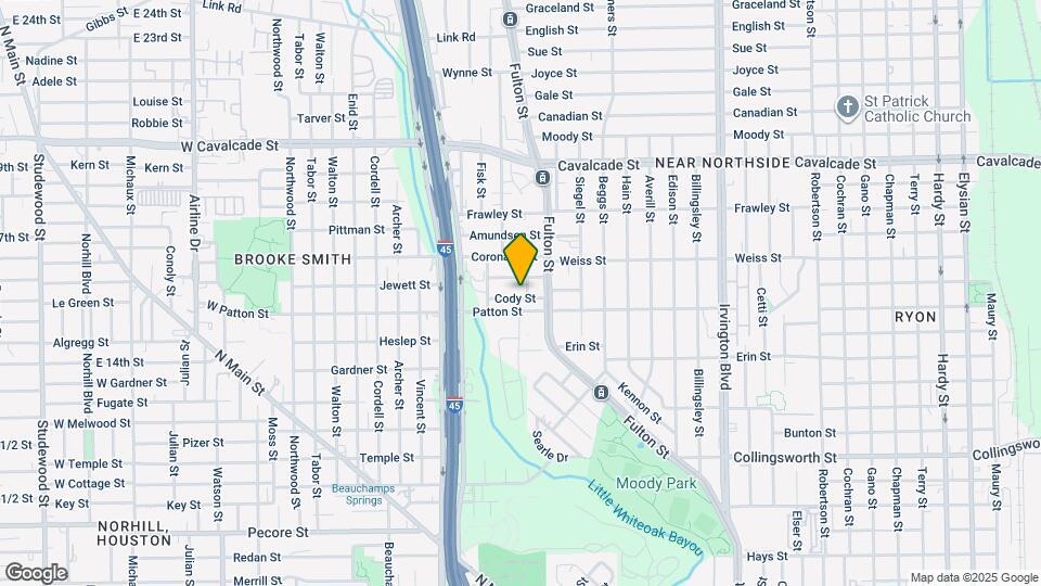 231 Cody St Map and Location Details