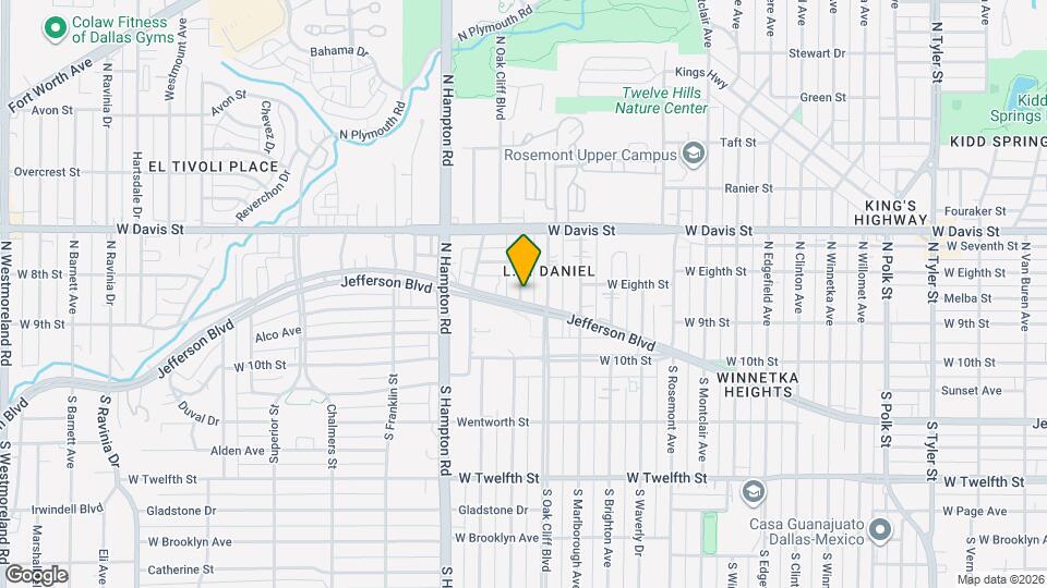 306 N Montreal Ave Map and Location Details