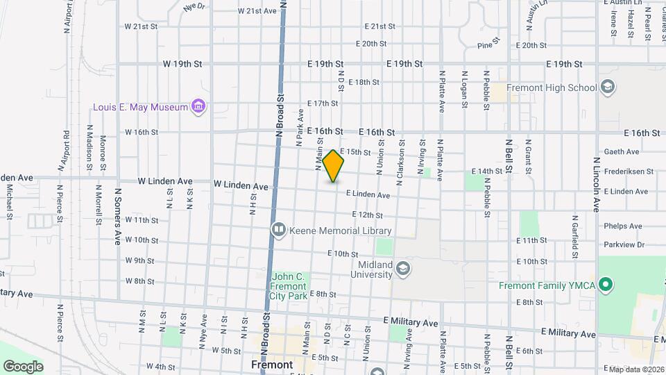 248 E Linden Ave Map and Location Details