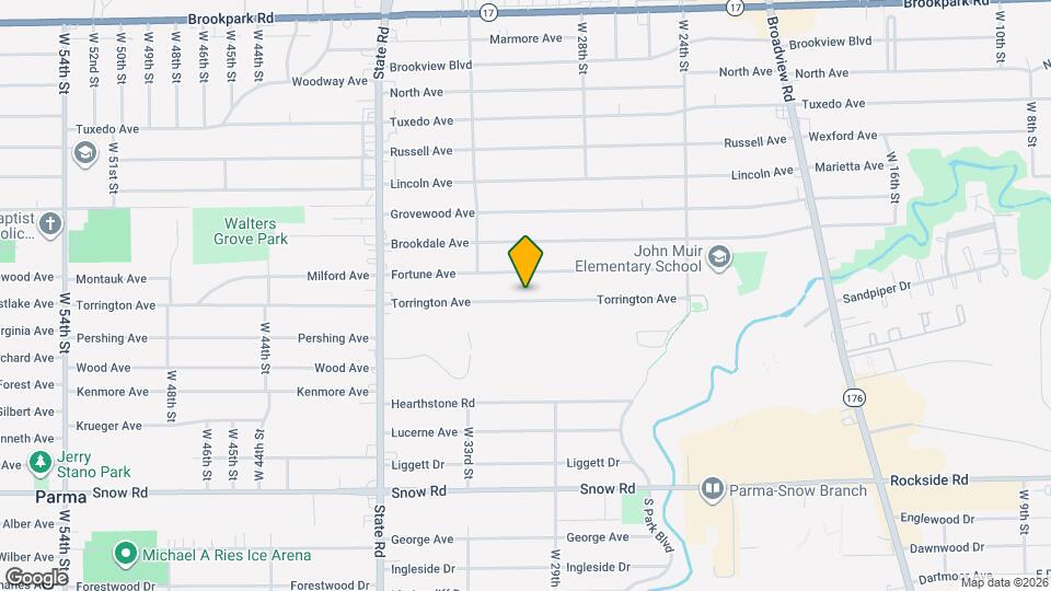 3006 Torrington Ave Map and Location Details