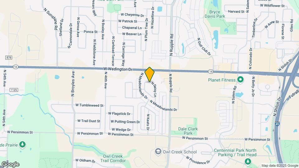 971 N Daisy Ln Map and Location Details