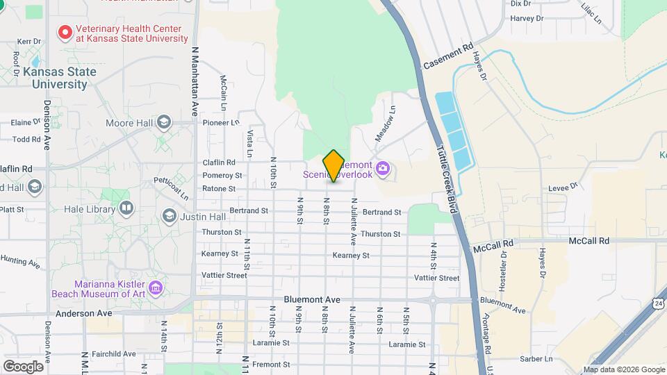 724 Ratone St Map and Location Details