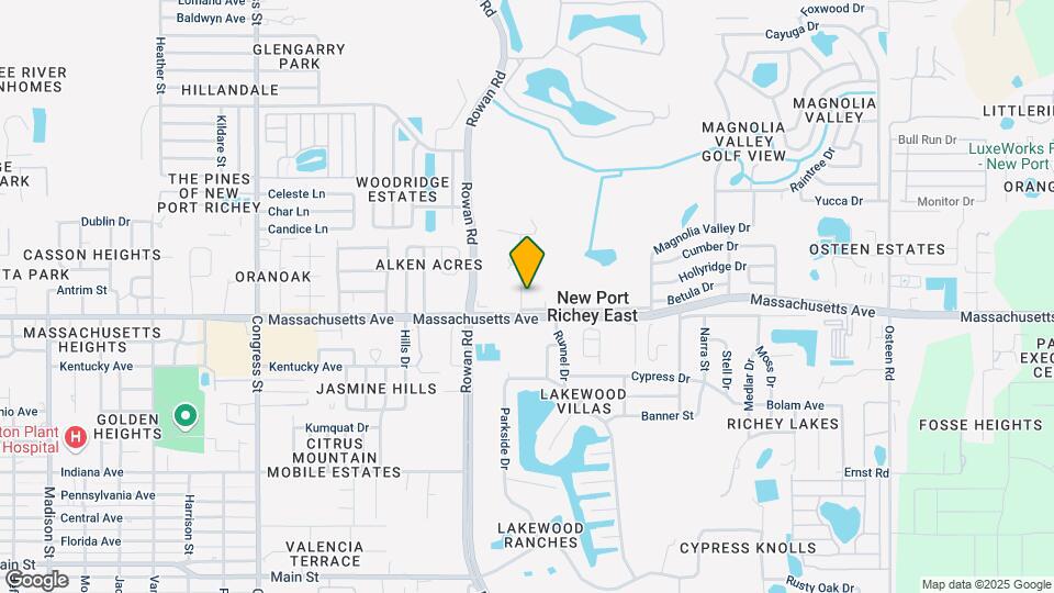 7020 Cognac Dr Map and Location Details