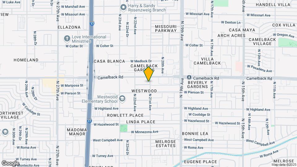 Mariposa Place Mapa y Detalles de la Ubicación