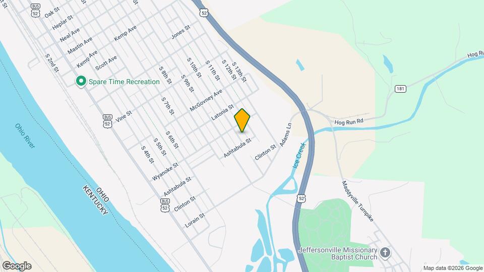 2827 S 10th St Map and Location Details