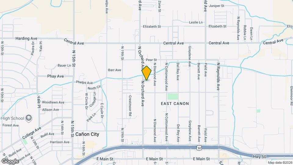 530 N Orchard Ave Map and Location Details