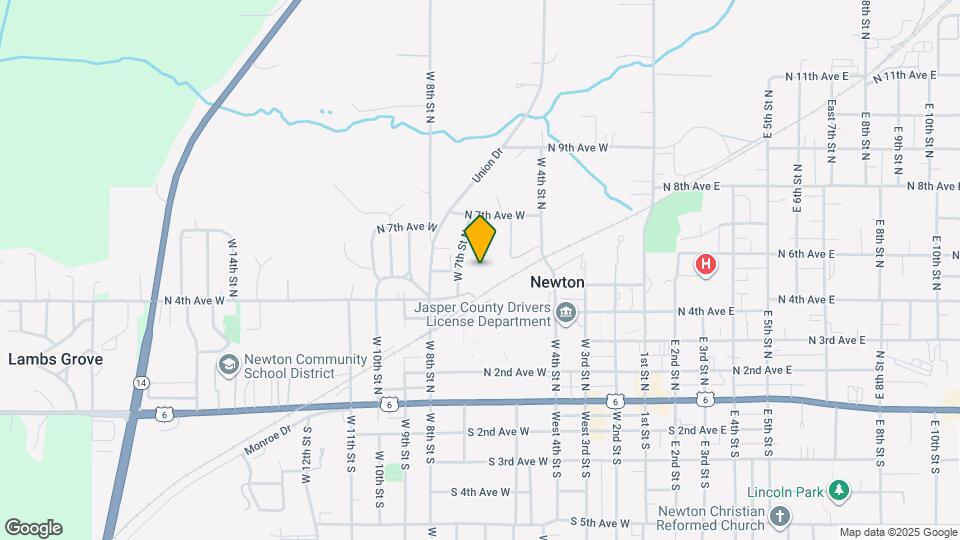 500 W 7th St N Map and Location Details