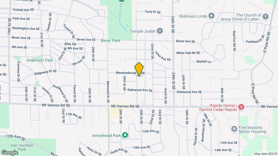 612 30th St SE Map and Location Details