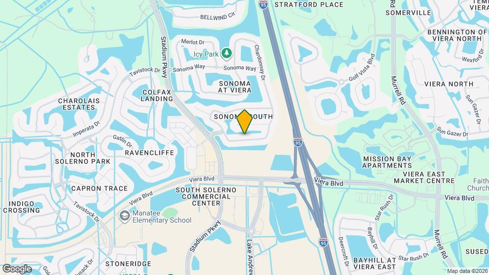 4101 Chardonnay Dr Map and Location Details