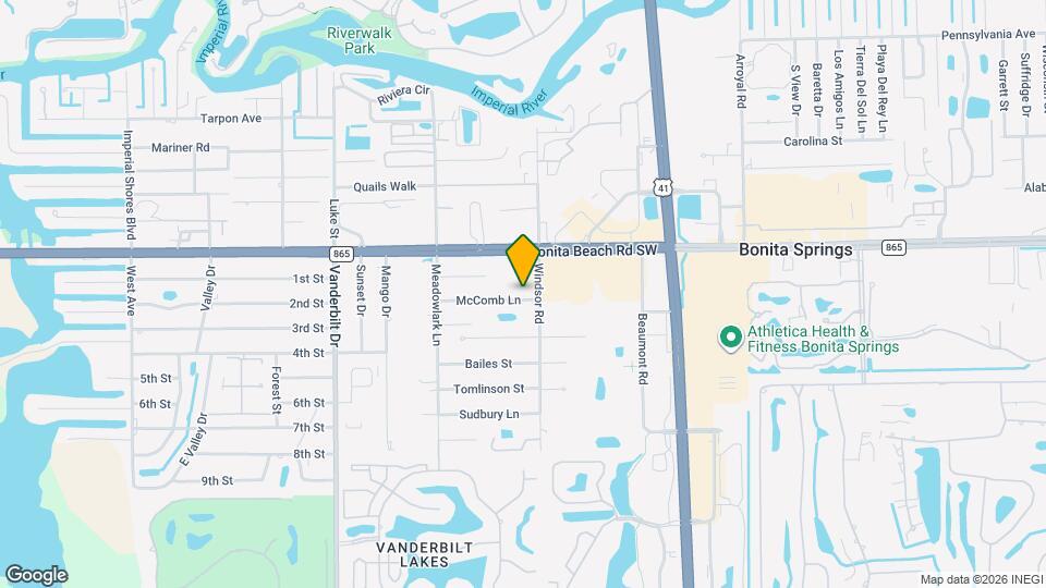 3554 McComb Ln Map and Location Details