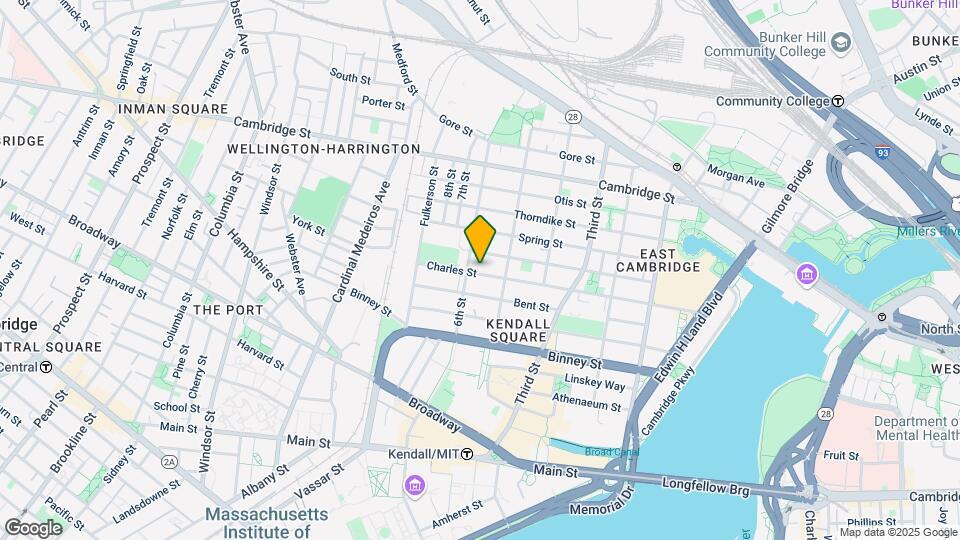 235 Charles St Mapa y Detalles de la Ubicación