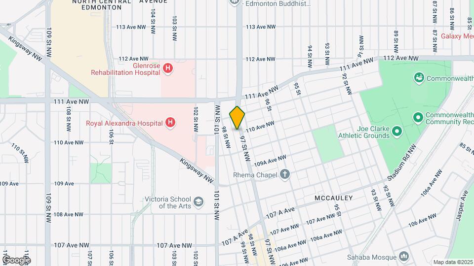 10970 97th St NW Map and Location Details