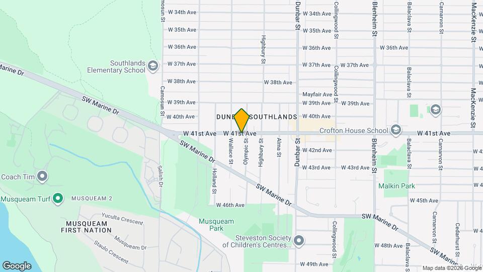 3862 41st Av W Map and Location Details