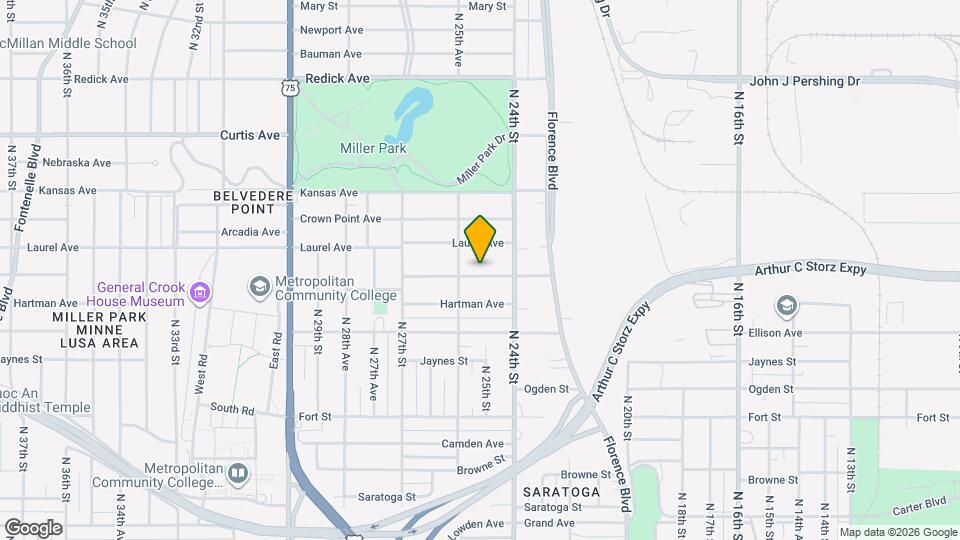 2434 Himebaugh Ave Map and Location Details