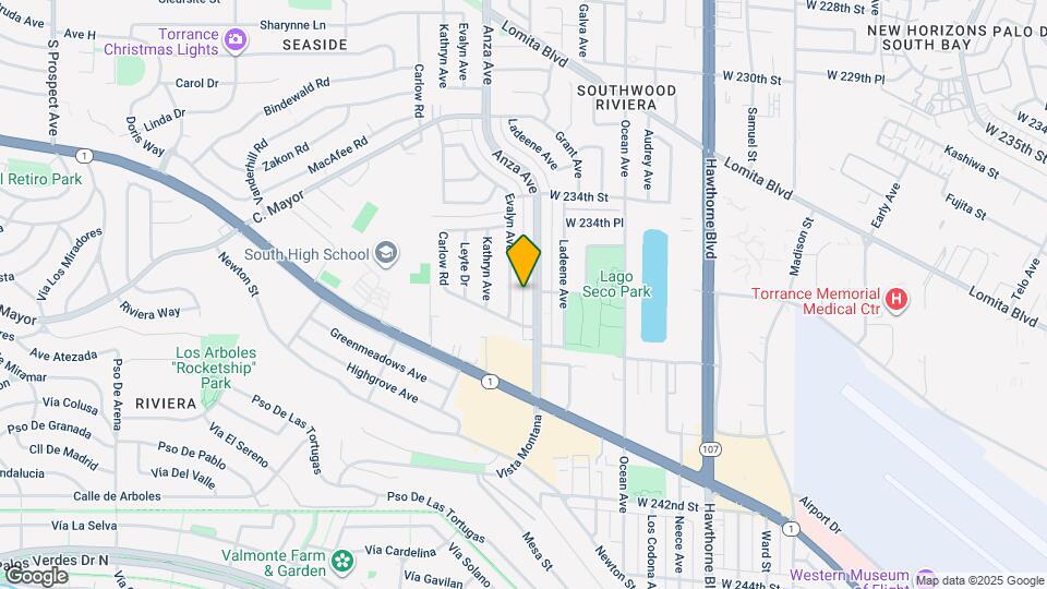 23607 Anza Ave Map and Location Details
