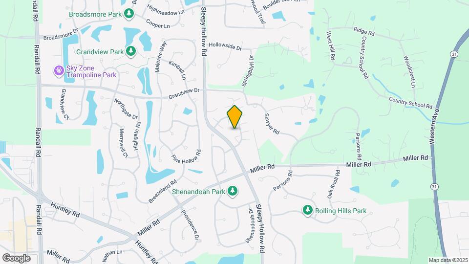 3359 Blue Ridge Dr Map and Location Details