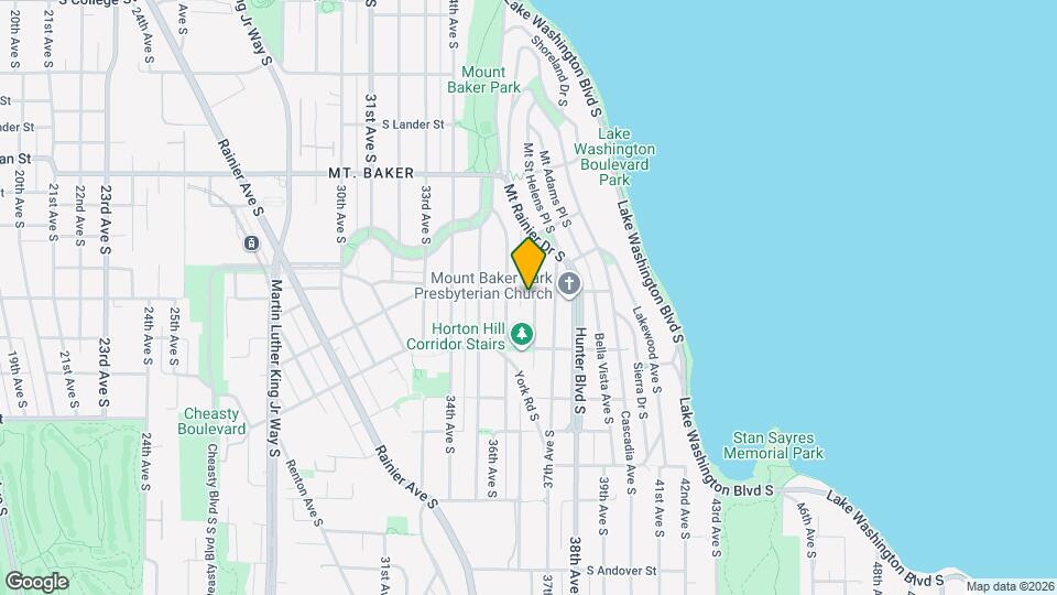 3617 S Hanford St Map and Location Details