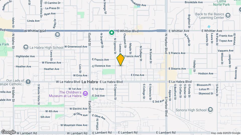 420 E Florence Ave Map and Location Details