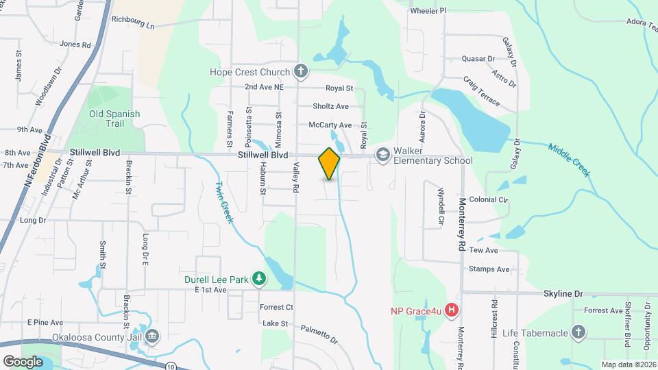 118 Trailwood Ln Mapa y Detalles de la Ubicación