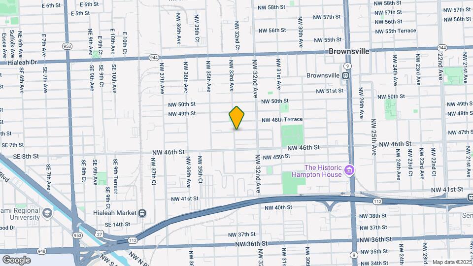 4725 NW 33rd Ave Map and Location Details