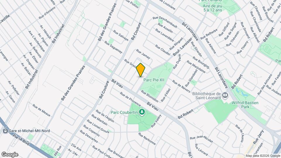 5100-5104 Jonquet Rue Map and Location Details