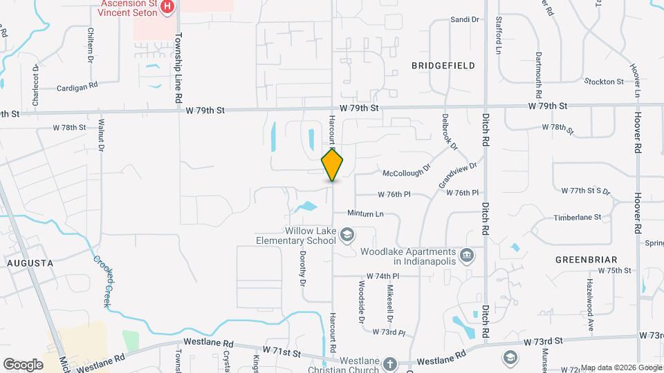 Northampton Village Townhouse Apartments and Nearby Indianapolis